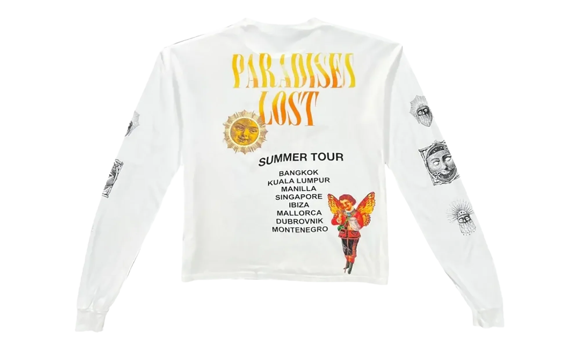 Star Girl Long Sleeve Tee "White" ALSS26MJLST37A