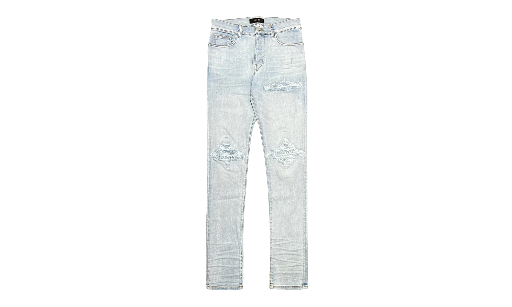 MX1 Bandana Jacquard Patch Jeans "Vintage Black" AMDNSY1044