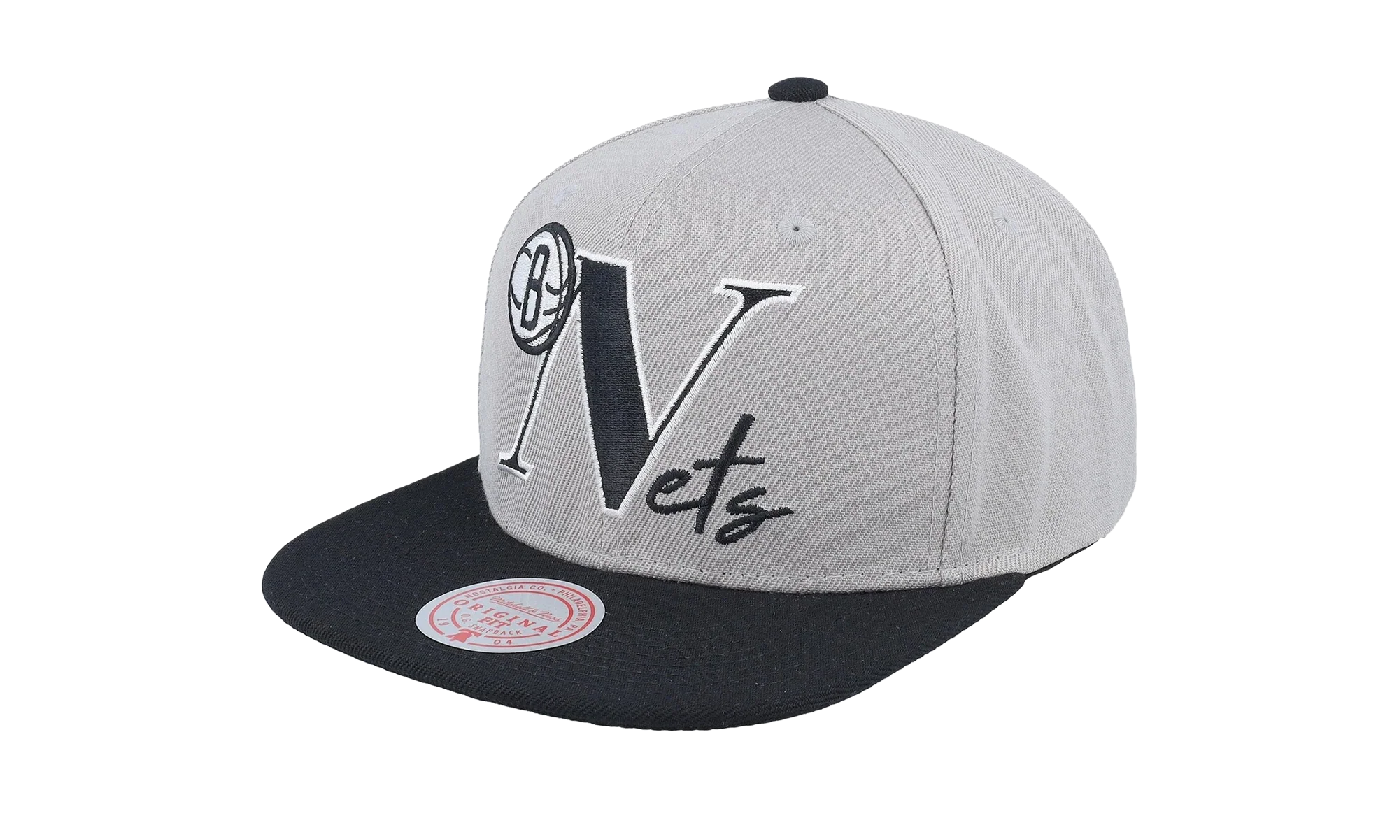 NBA Top Letter Snapback Cap "Brooklyn Nets - Grey" HHSS6582 BNEYYPPPGREY