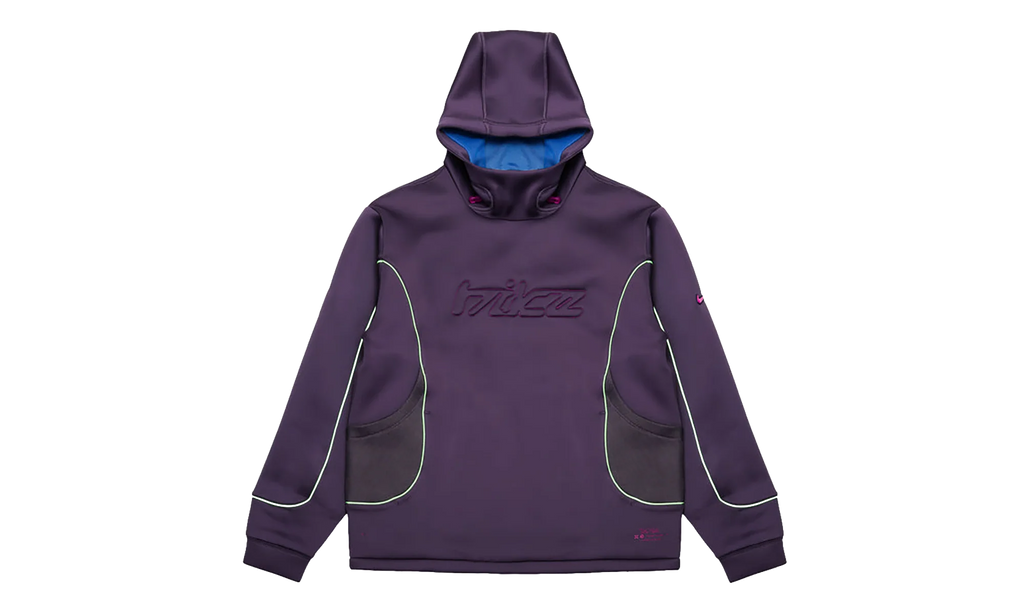 Project F.R.O.G. Bubble Mesh Pullover Hoodie "Dark Raisin" IF1296 573