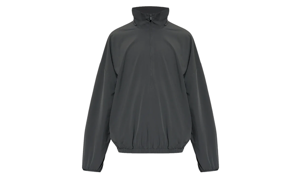 Nylon Half Zip Track Jacket "Iron Grey" 202HO258271F