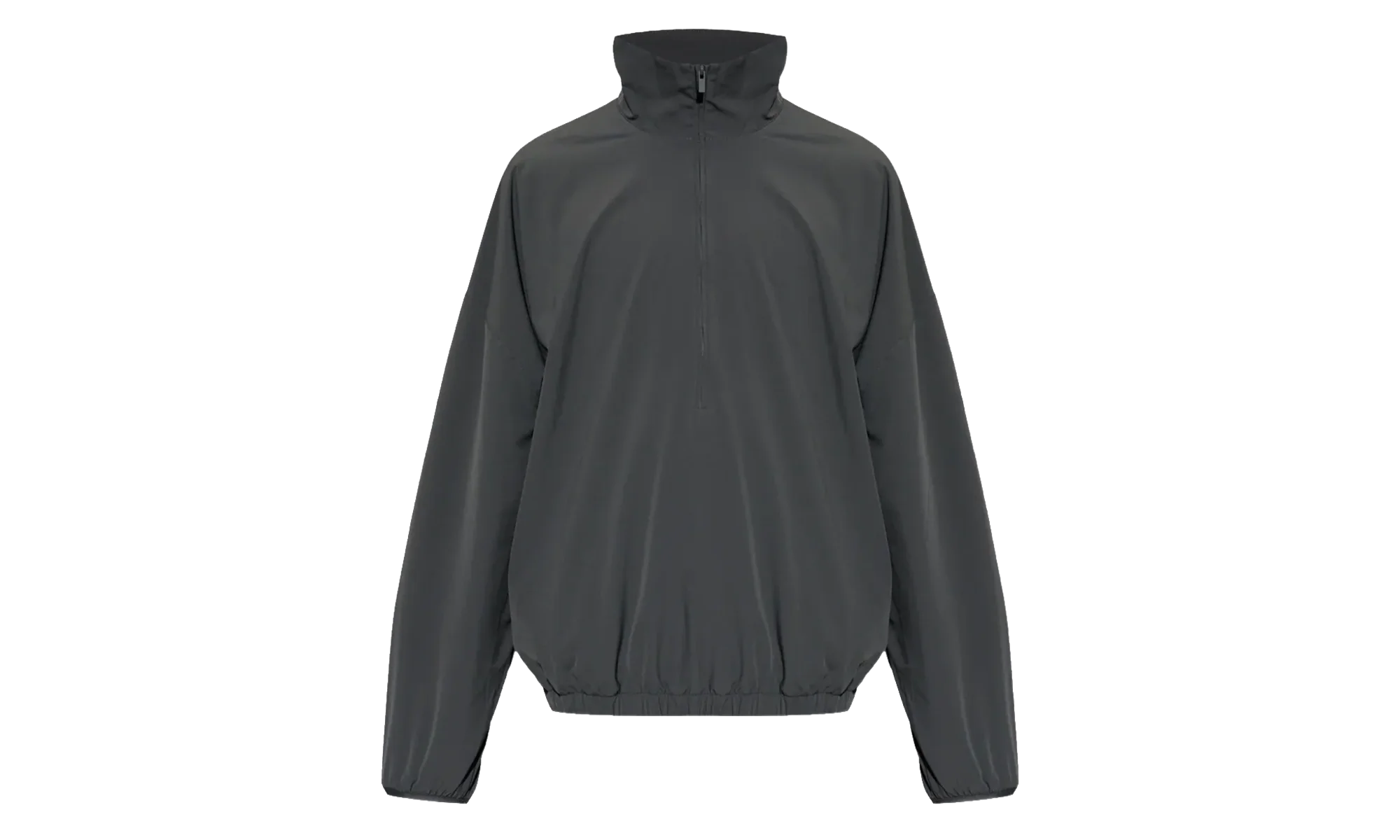 Nylon Half Zip Track Jacket "Iron Grey" 202HO258271F