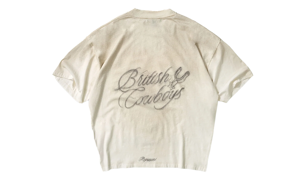 British Cowboys SS Tee "White" MLM100592-WE
