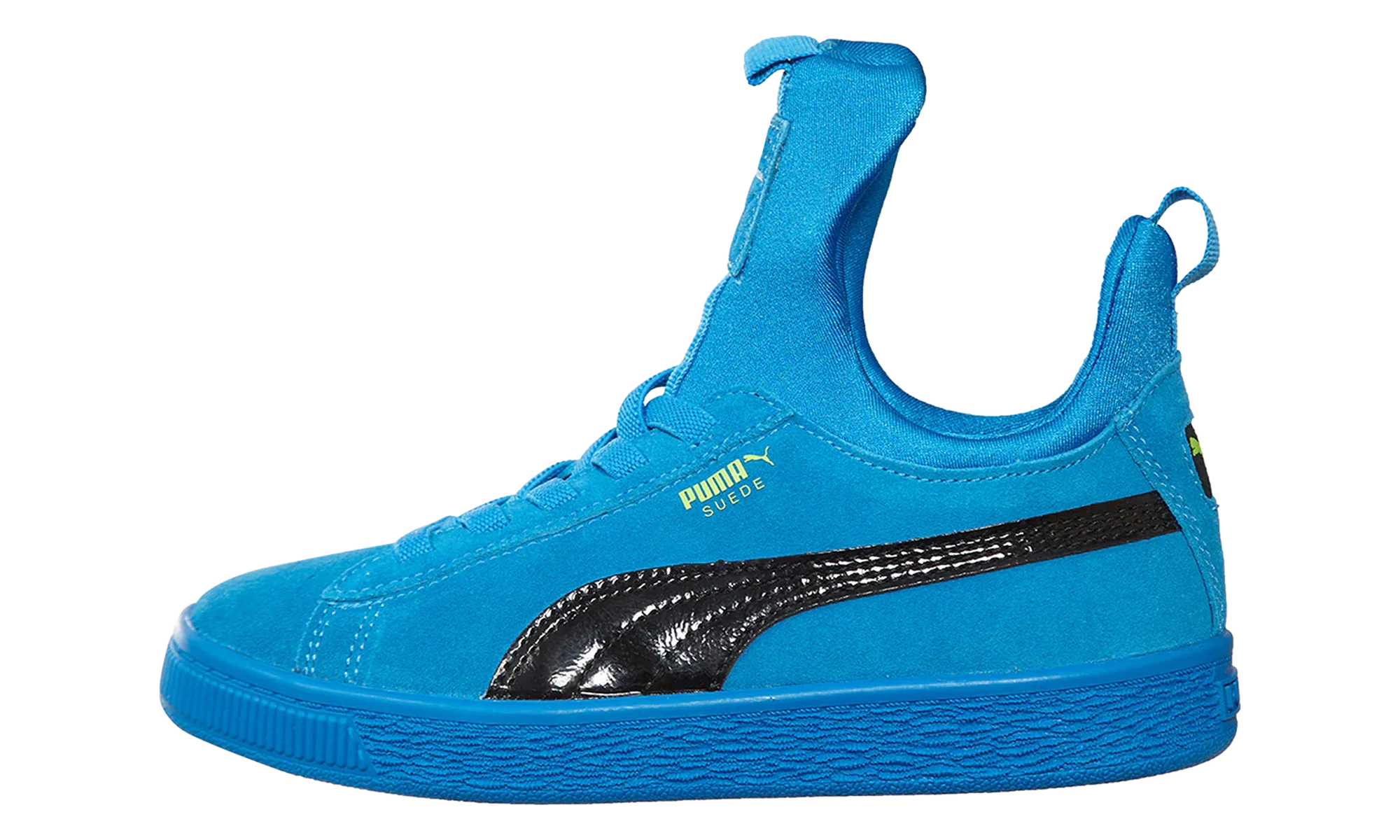 Suede Fierce Patent Block TD "Blue" 367357 02