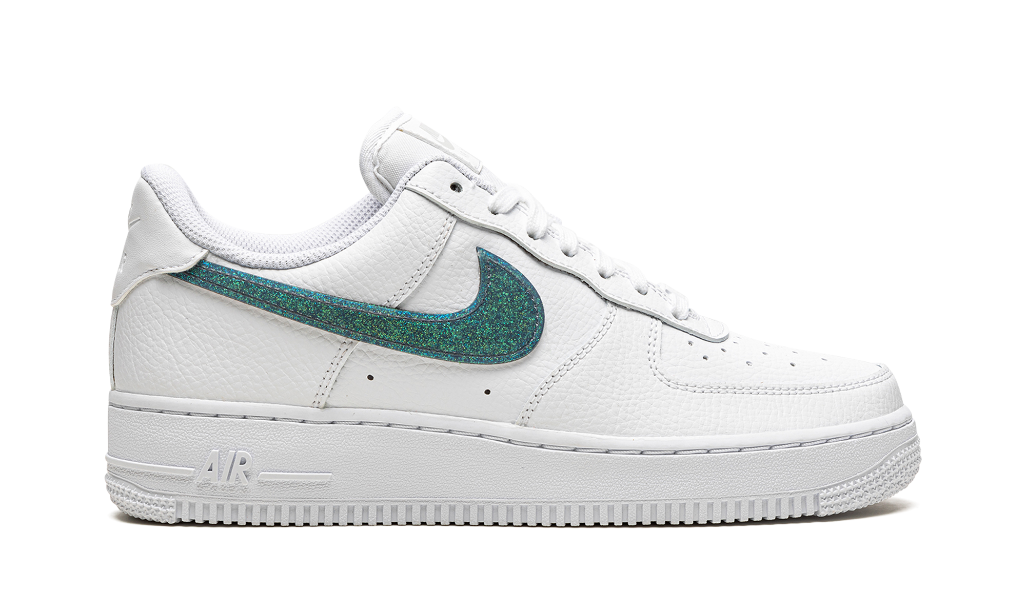 AIR FORCE 1'07 ESS WMNS"Glitter Swoosh - Celery" DH4407 100