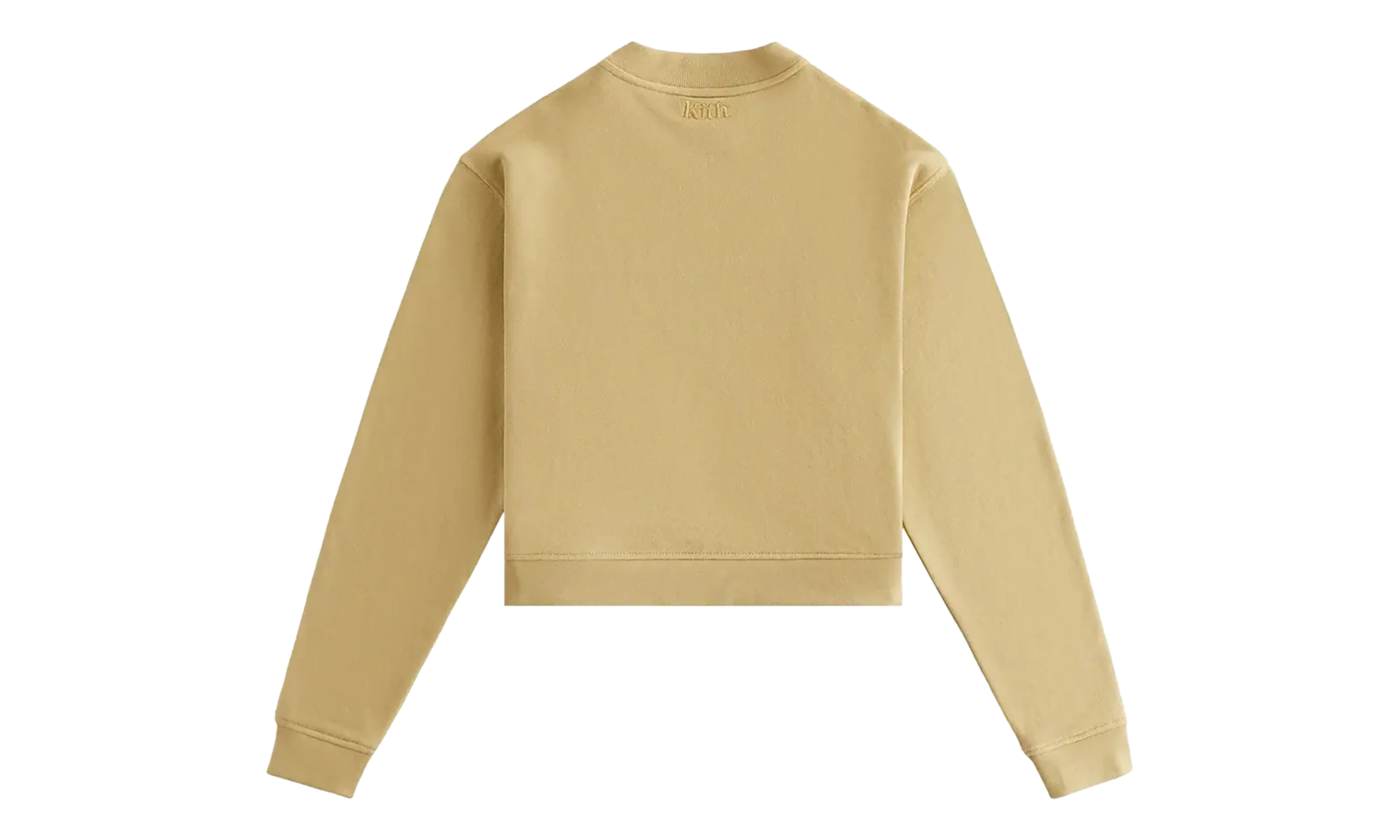 Haylen Cropped French Terry Crewneck "Beige" KHW030227 953