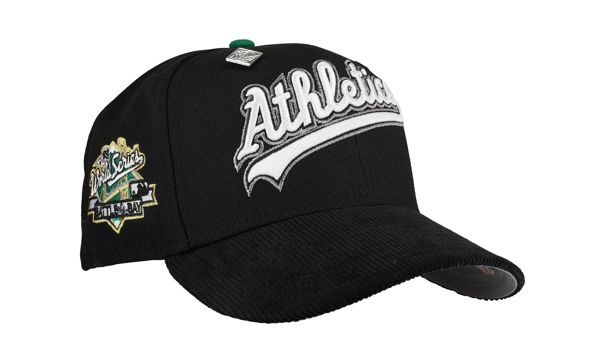 59FIFTY Oakland Athletics 1989 World Series Fitted Hat "Black - Corduroy Visor" NE342