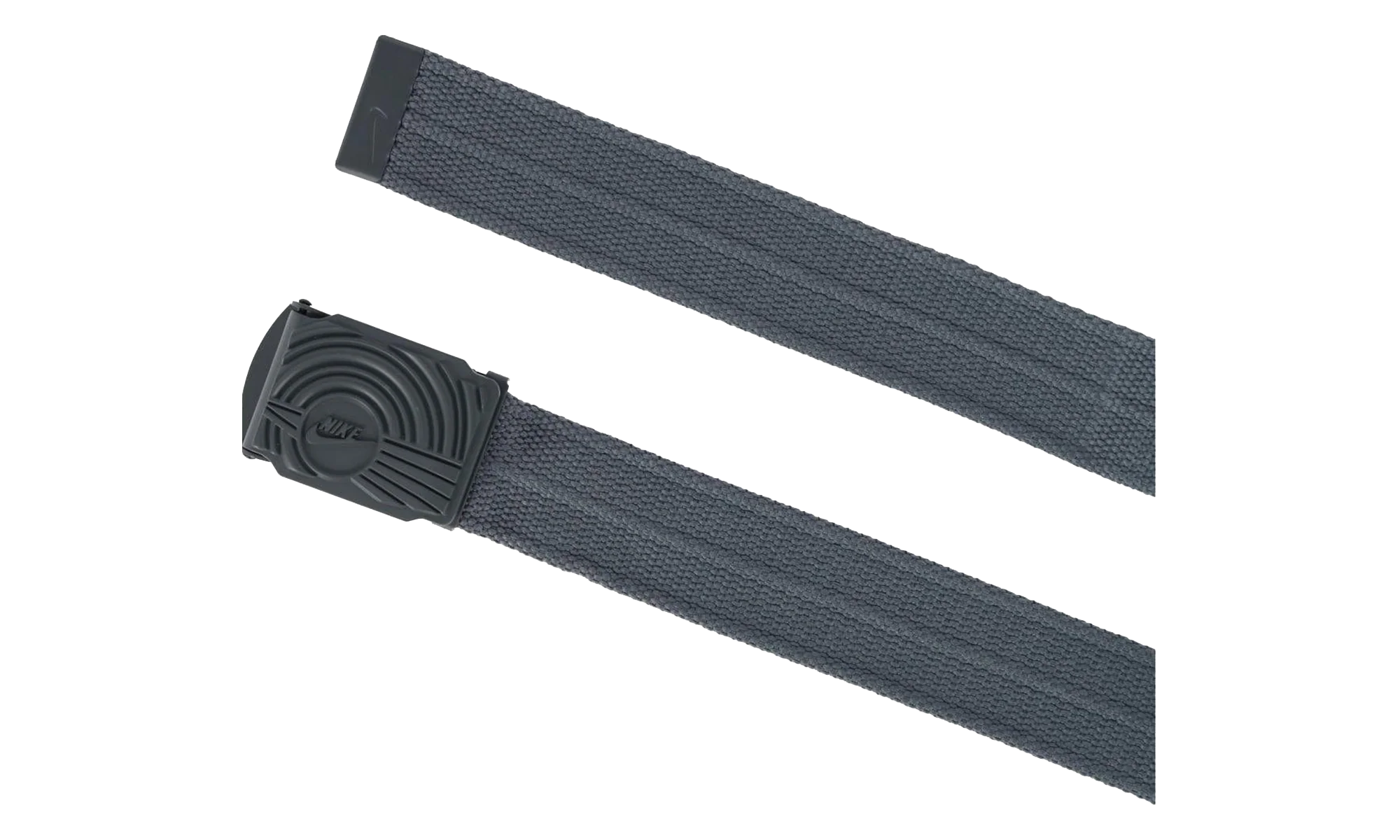 Ribbed Web Belt "Dunk Inspired Buckle - Dark Gray" 18001051 FA