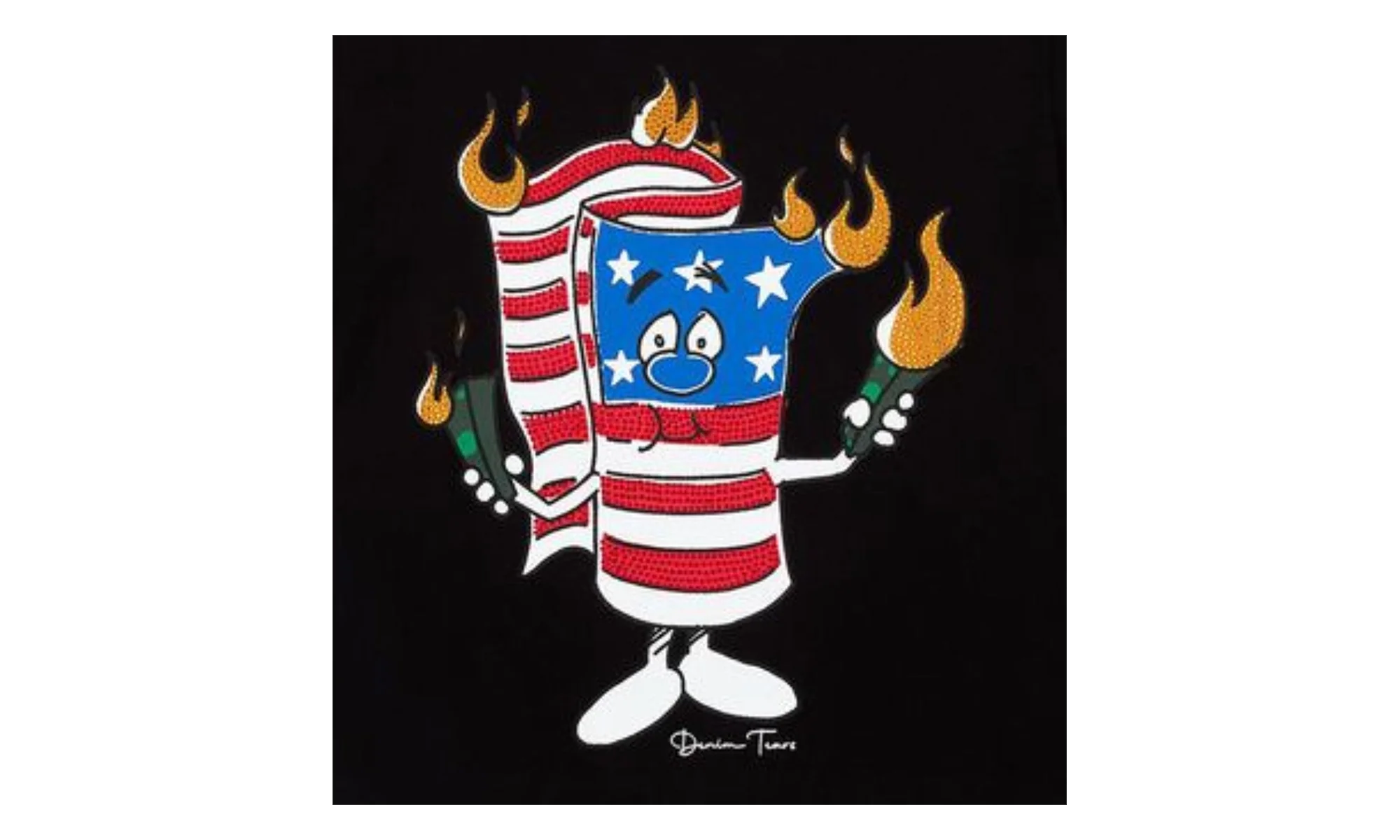 Firecracker Tee "Black" DT411