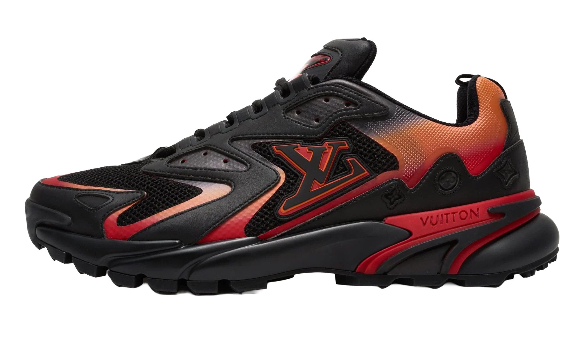 Runner Tatic Sneaker "Black/Red" 1ABFQQ