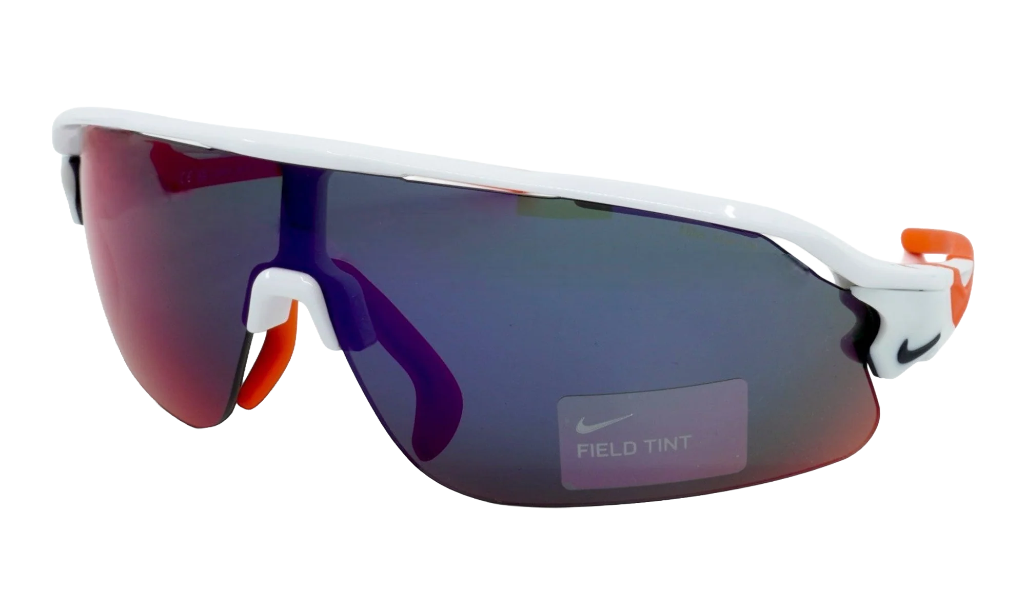 Flyfree Shield Team Sunglasses "White / Team Orange / Field Tint" IF1107X 103