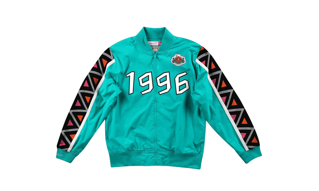 NBA Full-Zip Hook Shot Jacket "1996 All-Star Game - Teal" FLZPAJ19004 ASGTEAL96