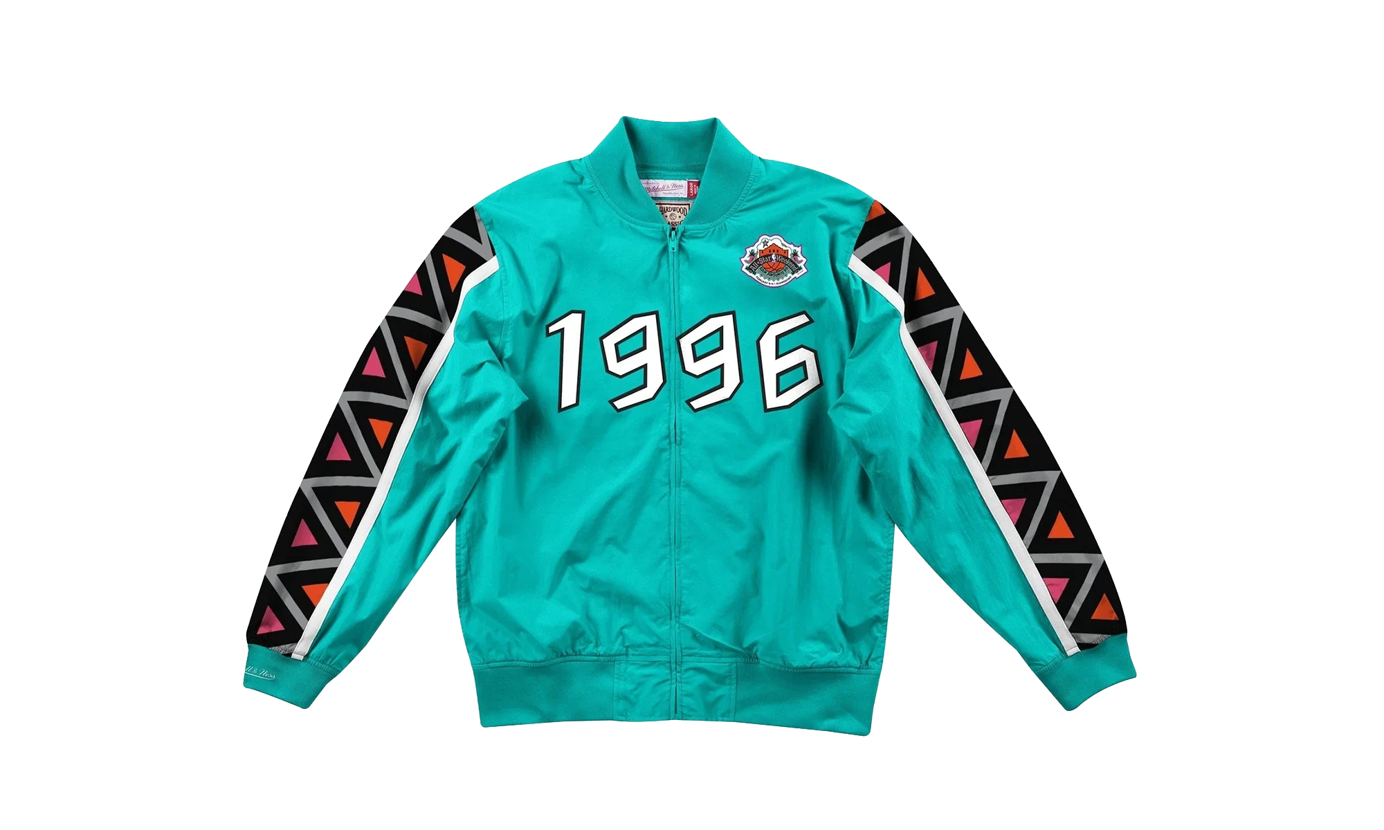 NBA Full-Zip Hook Shot Jacket "1996 All-Star Game - Teal" FLZPAJ19004 ASGTEAL96