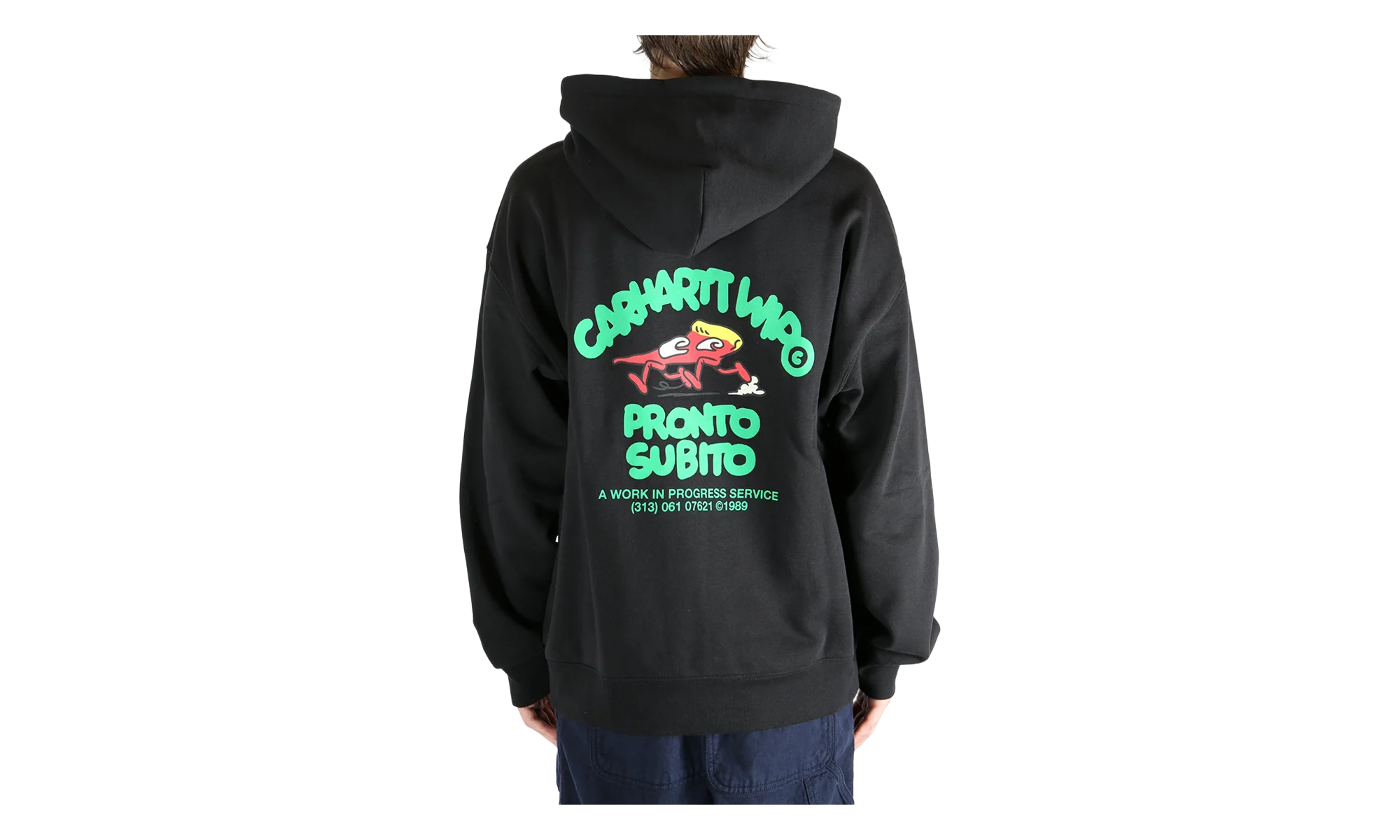 Hooded Pronto Sweat Jacket "Black" I035177 89XX