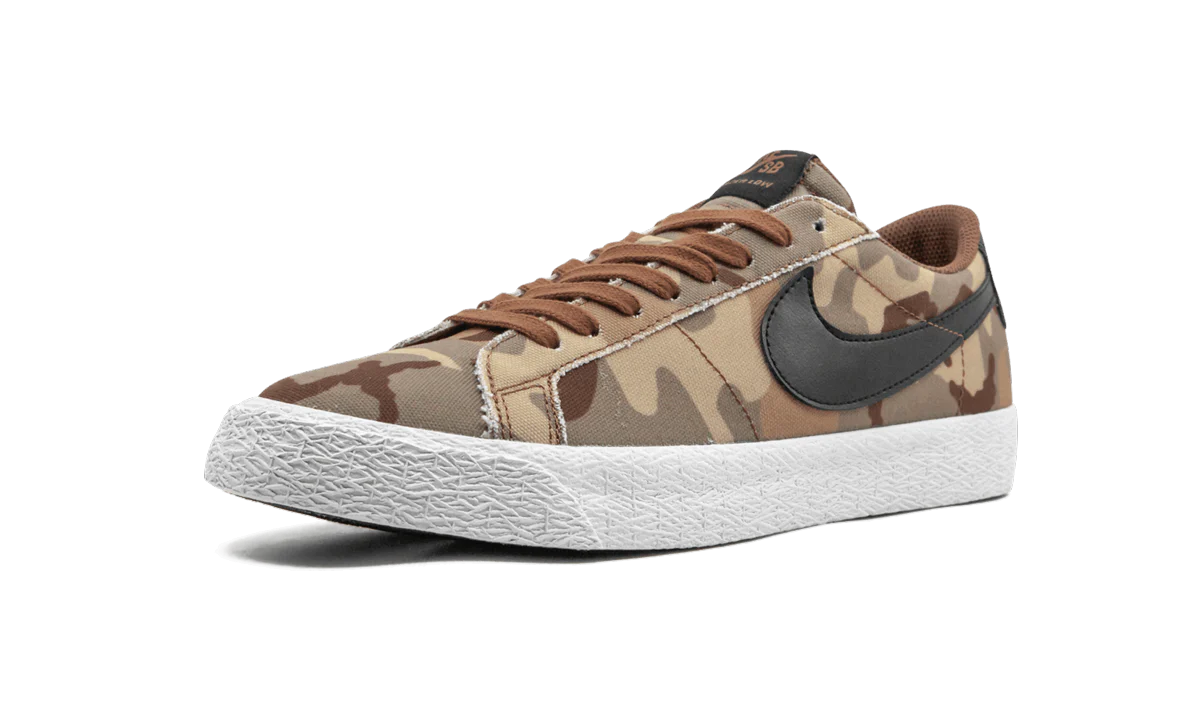 SB Blazer Zoom Low CNVS "Brown Camo" 889053 200