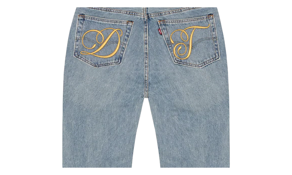 DT Metallic Gold Script 501 "Light Wash" DT397