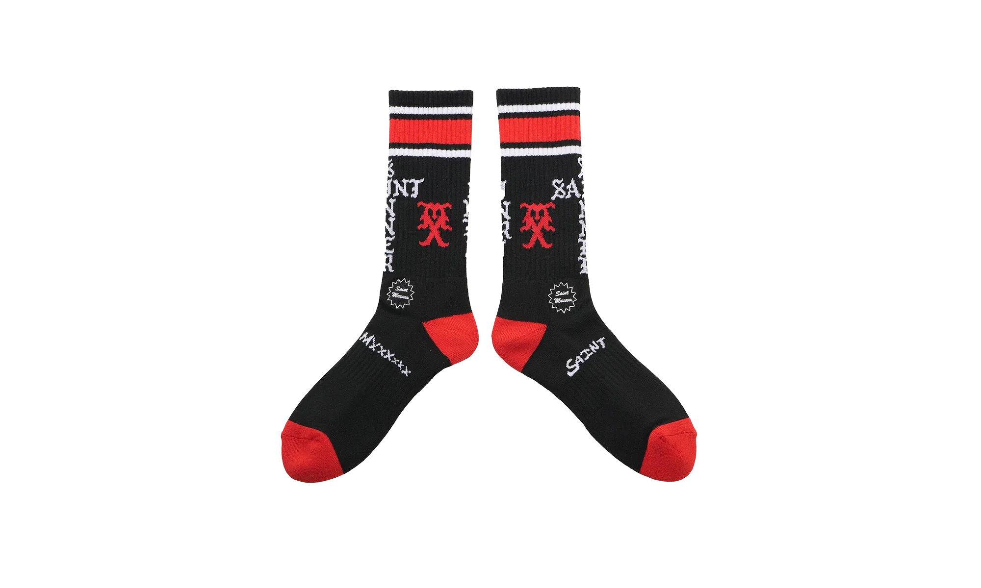Sinner Socks "Black / Red" SM HR1 0000 112