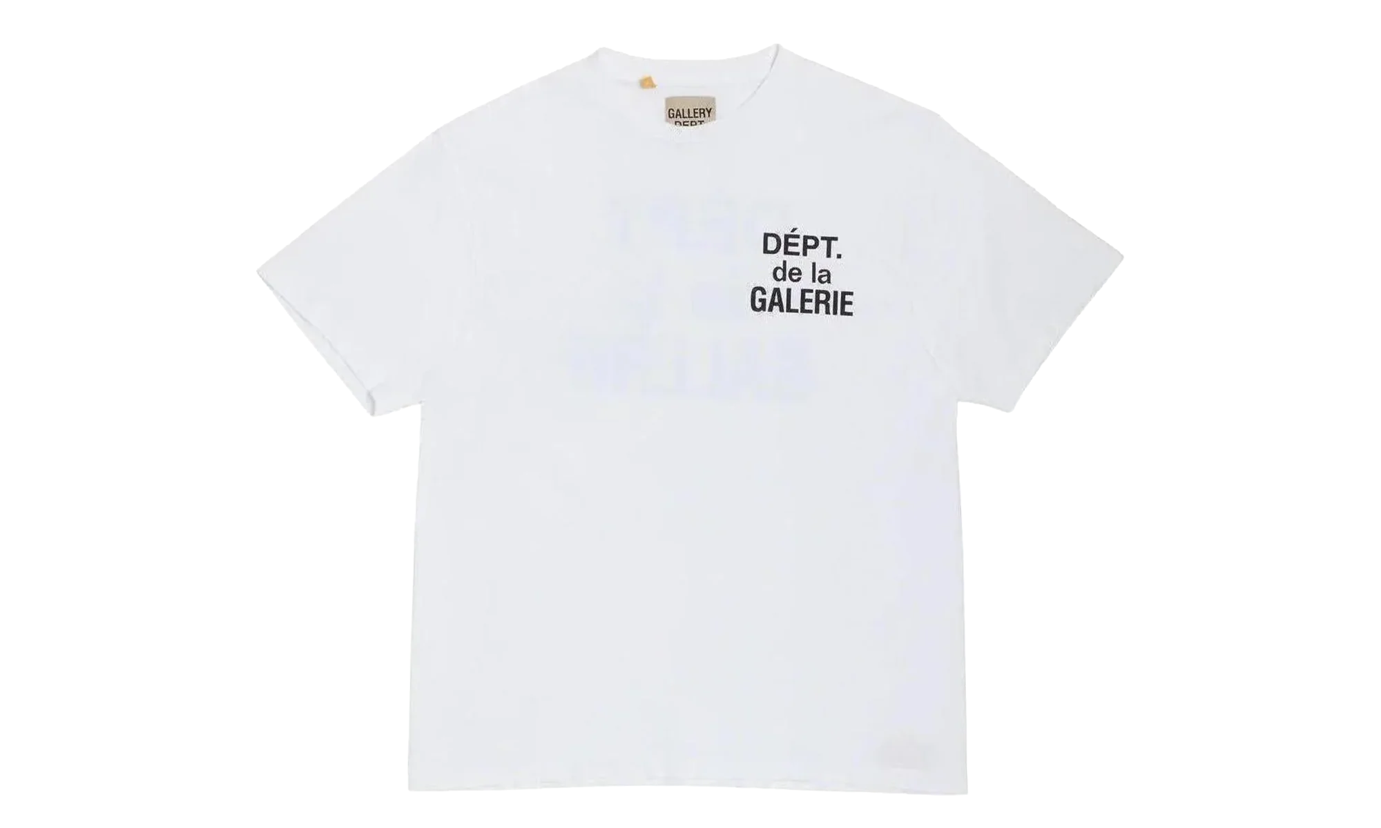 French T-Shirt "White / Black" GD016