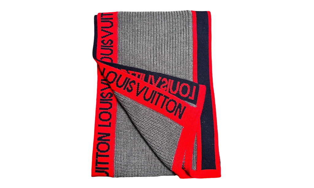 Generation Wool Scarf "Grey/Red" M71255