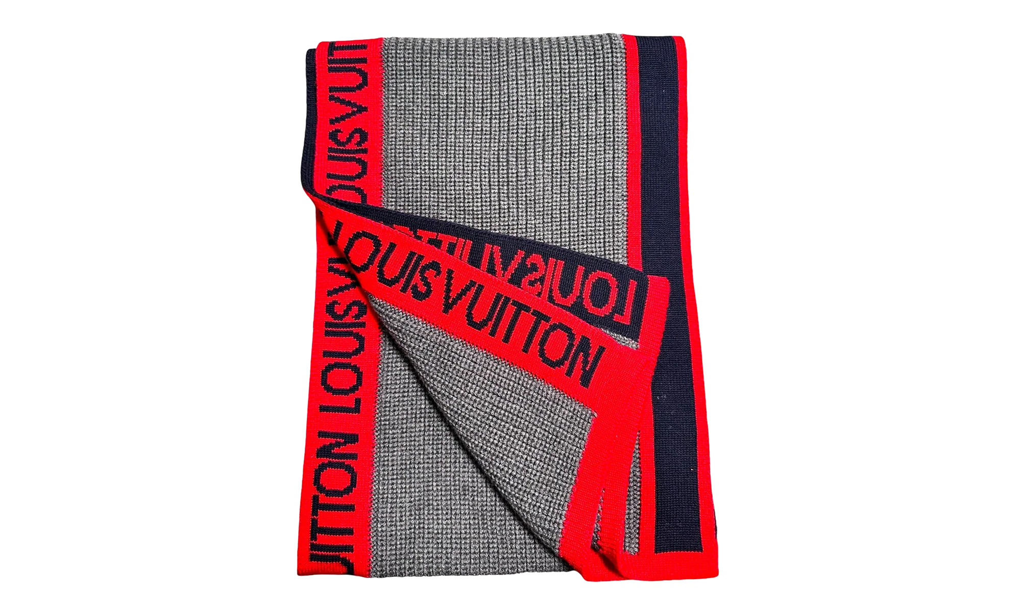 Generation Wool Scarf "Grey/Red" M71255
