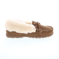 Bearpaw Indio 2165W-220 Womens Brown Suede Slip On Loafer Slippers Shoes