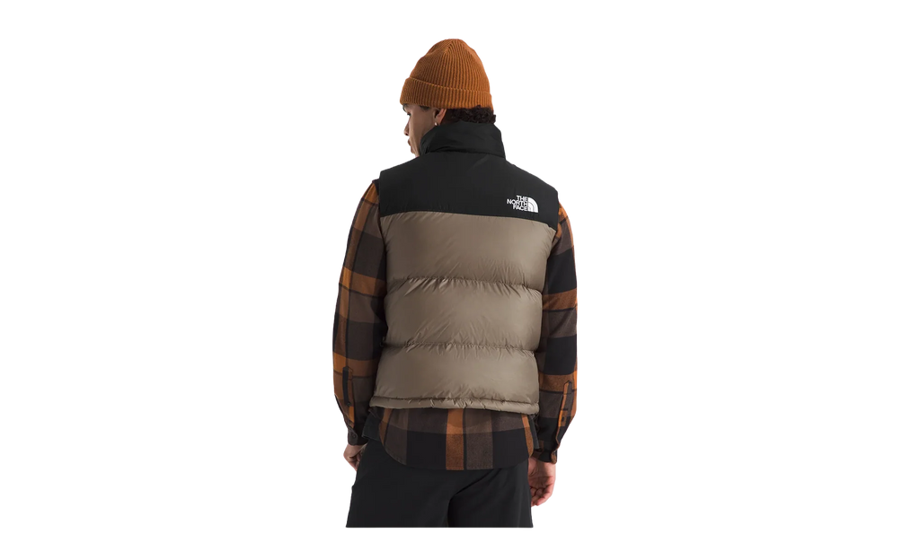 1996 Retro Nuptse Jacket "Mocha Brown / TNF Black" NF0A3JQQDHL