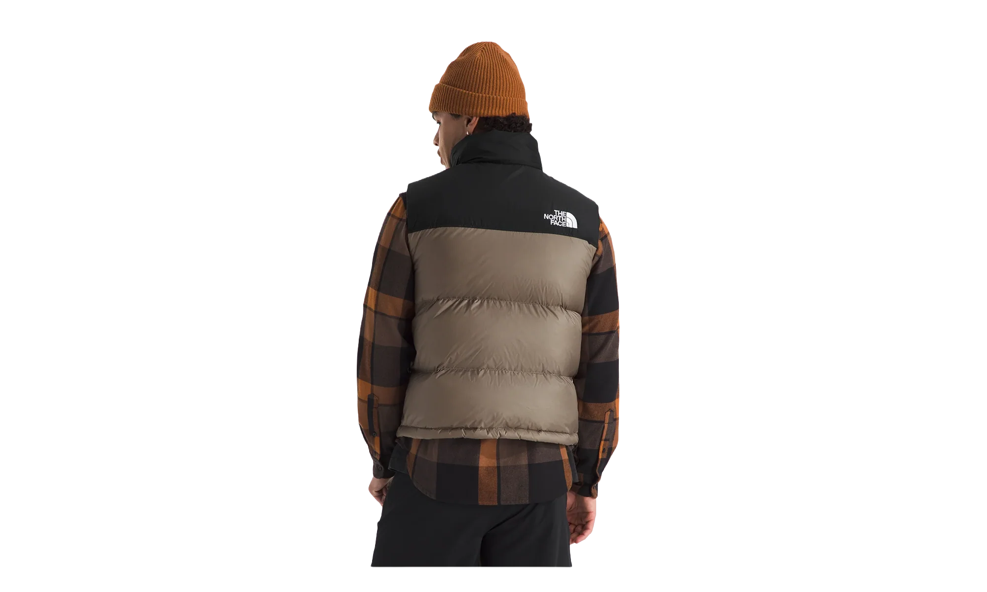 1996 Retro Nuptse Jacket "Mocha Brown / TNF Black" NF0A3JQQDHL