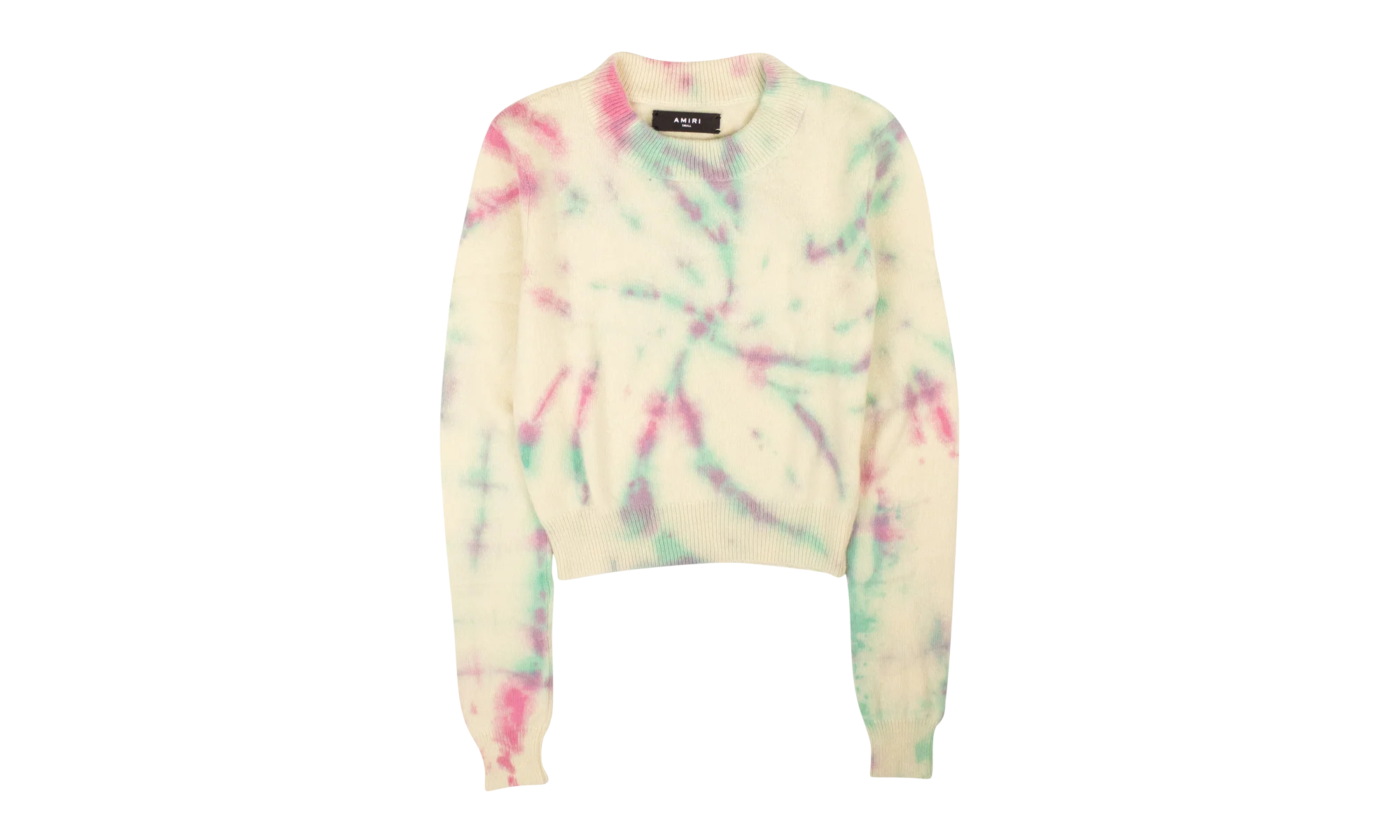 Tie Dye Cashmere Crewneck "Multicolored" WKL006 900