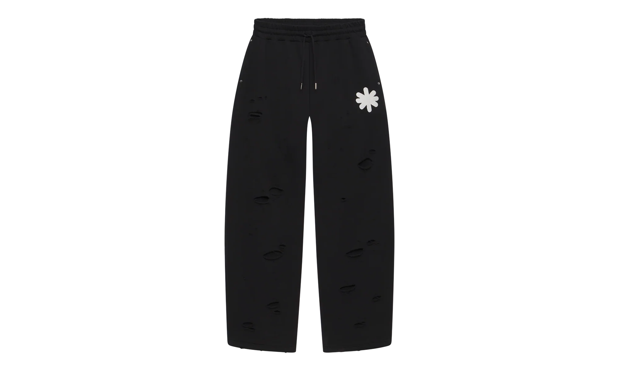 DSTRY DBL Layer Logo Sweatpants "Black" LST 41 22587 BLK