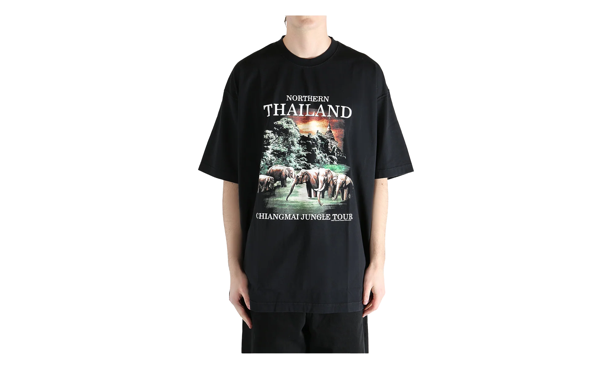Thailand Tourist T-Shirt "Black" ME76TR241B BLAC