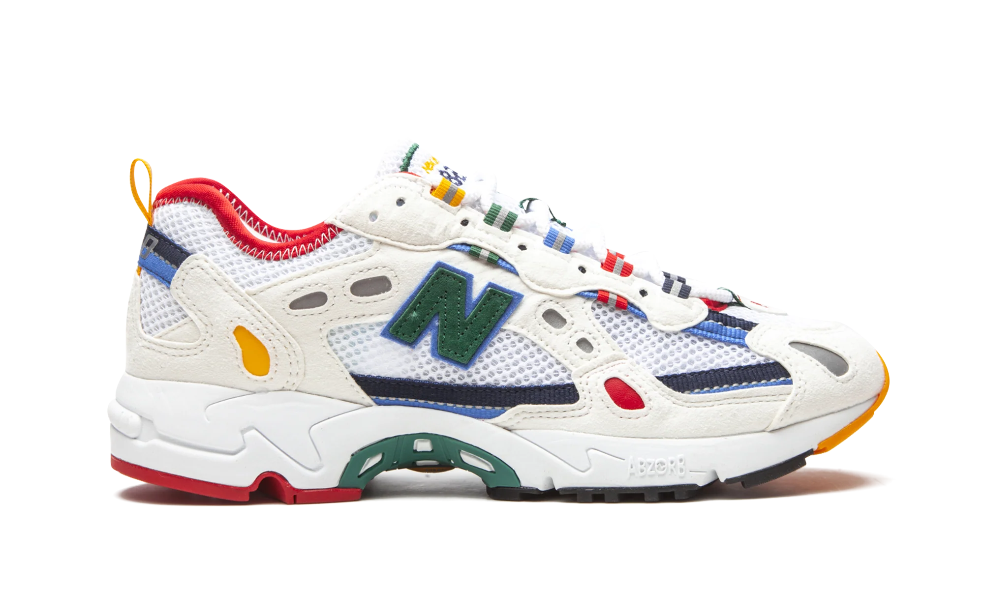 827 Abzorb "Aime Leon Dore White Multi" ML827ALD