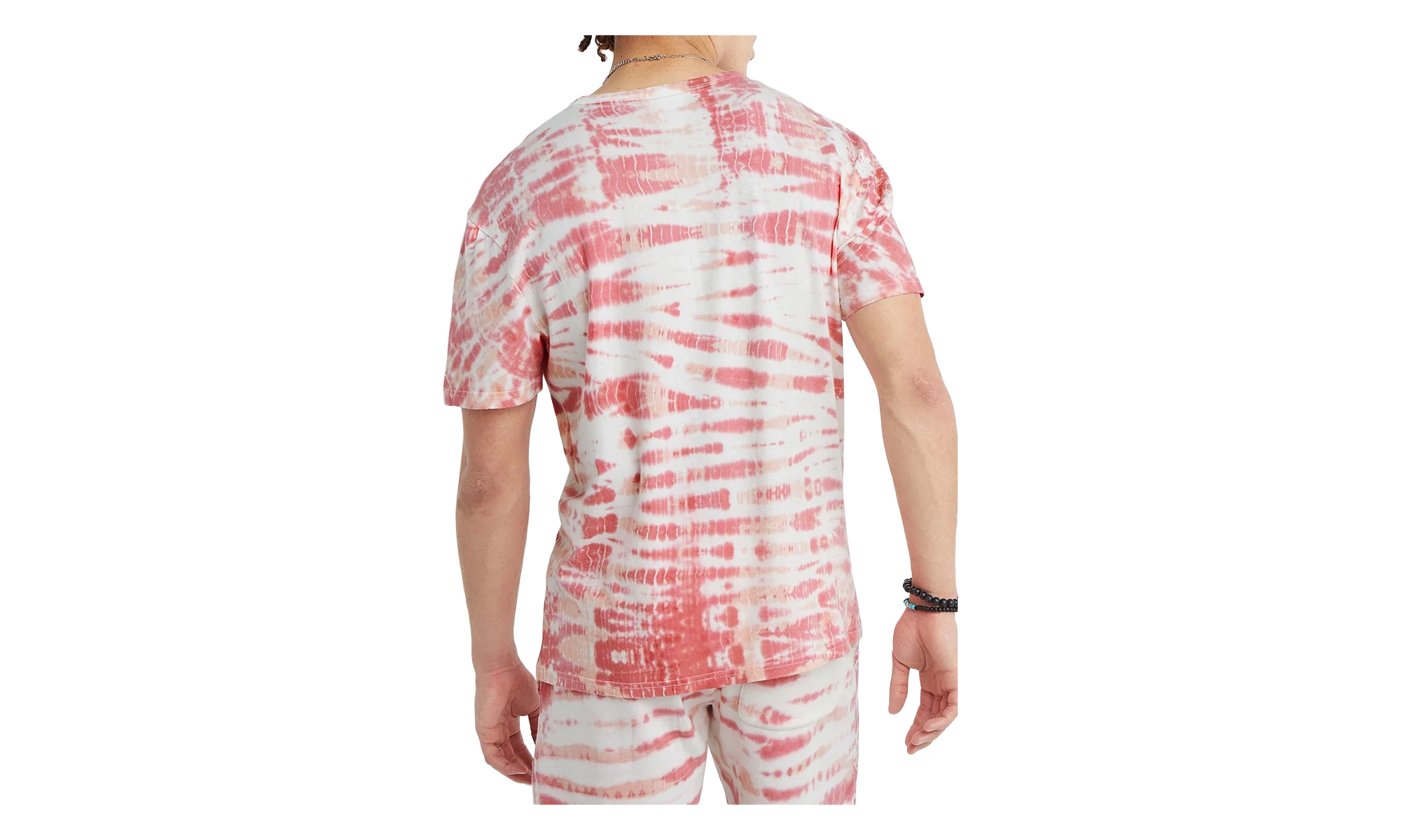 Lightweight T-Shirt "Wave Dye Tickled Rose" T3139 586529AJHJ