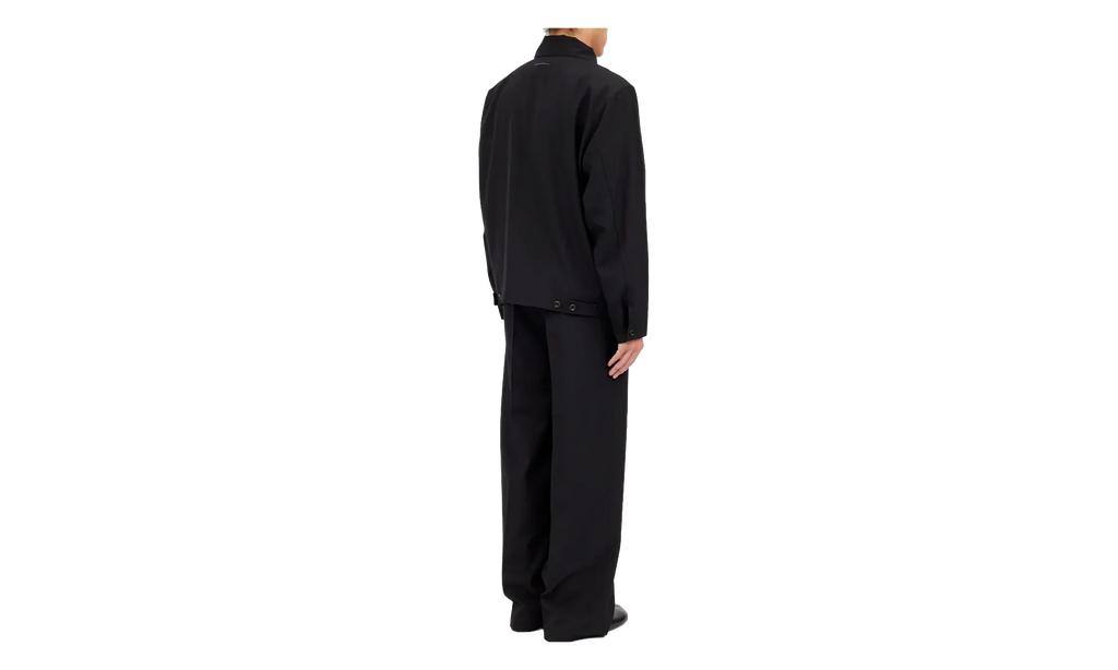 Light Wool Blend Zip Jacket "Black" SH0AM0069M35436900