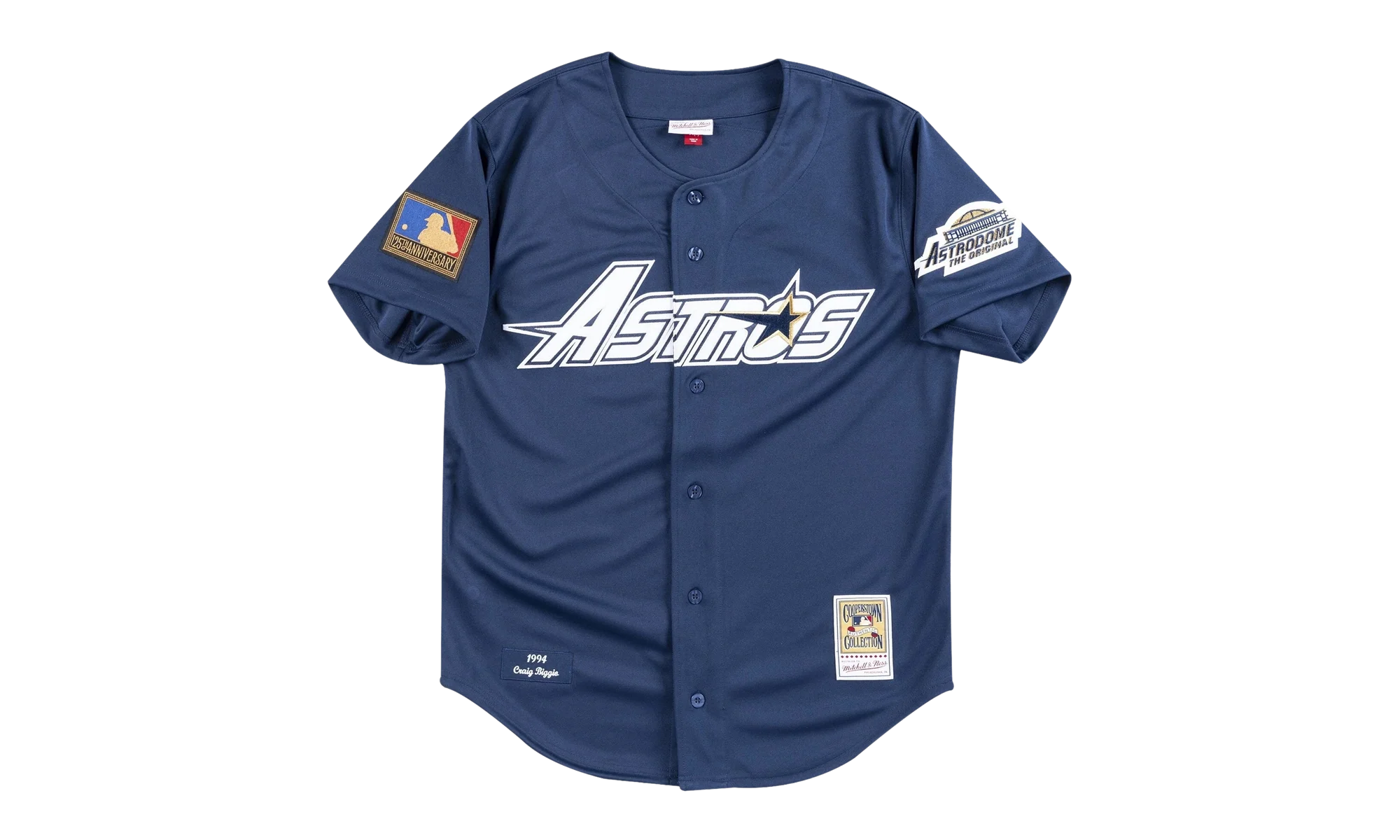 MLB Craig Biggio Alternate Jersey "1994 Houston Astros - Navy" AJY1GS18015 HASNAVY94CBG