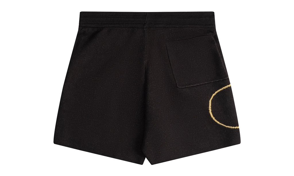 Script Knit Shorts "Black / Cream" RHPS24SH16973165 BLC