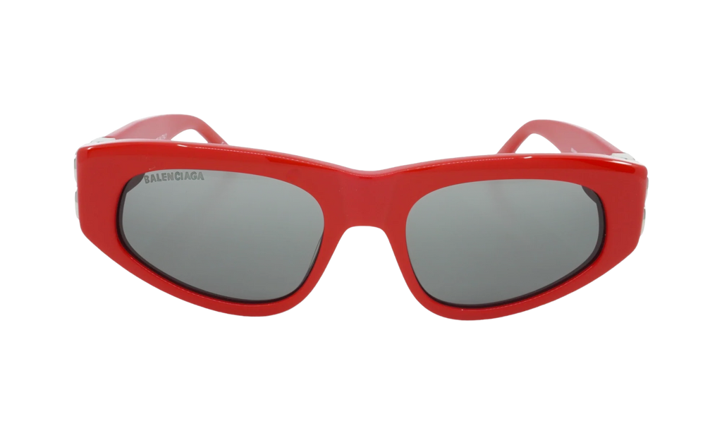 Cat Eye Frame Sunglasses WMNS "Red / Silver" BB0095S 016