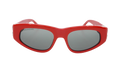 Cat Eye Frame Sunglasses WMNS "Red / Silver" BB0095S 016