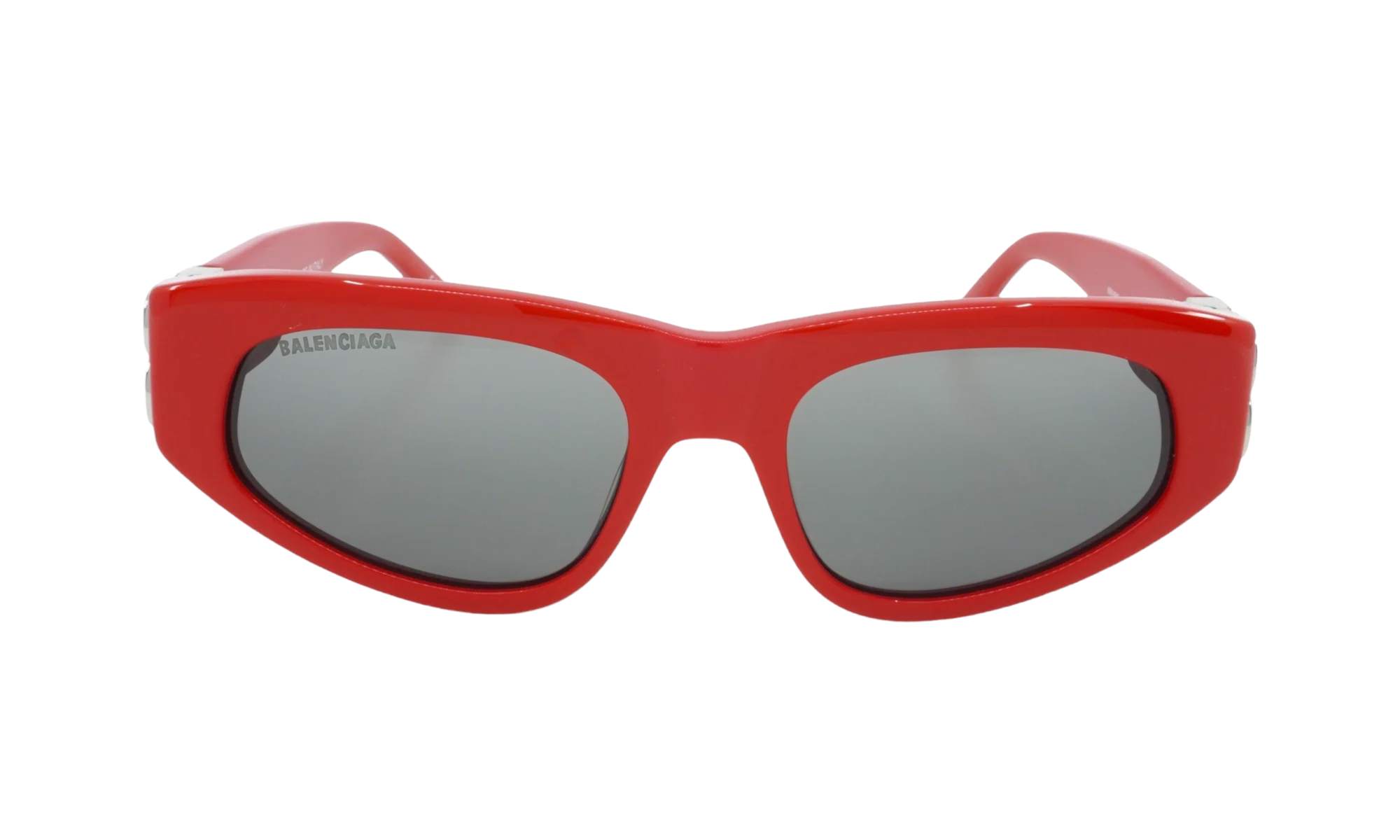 Cat Eye Frame Sunglasses WMNS "Red / Silver" BB0095S 016