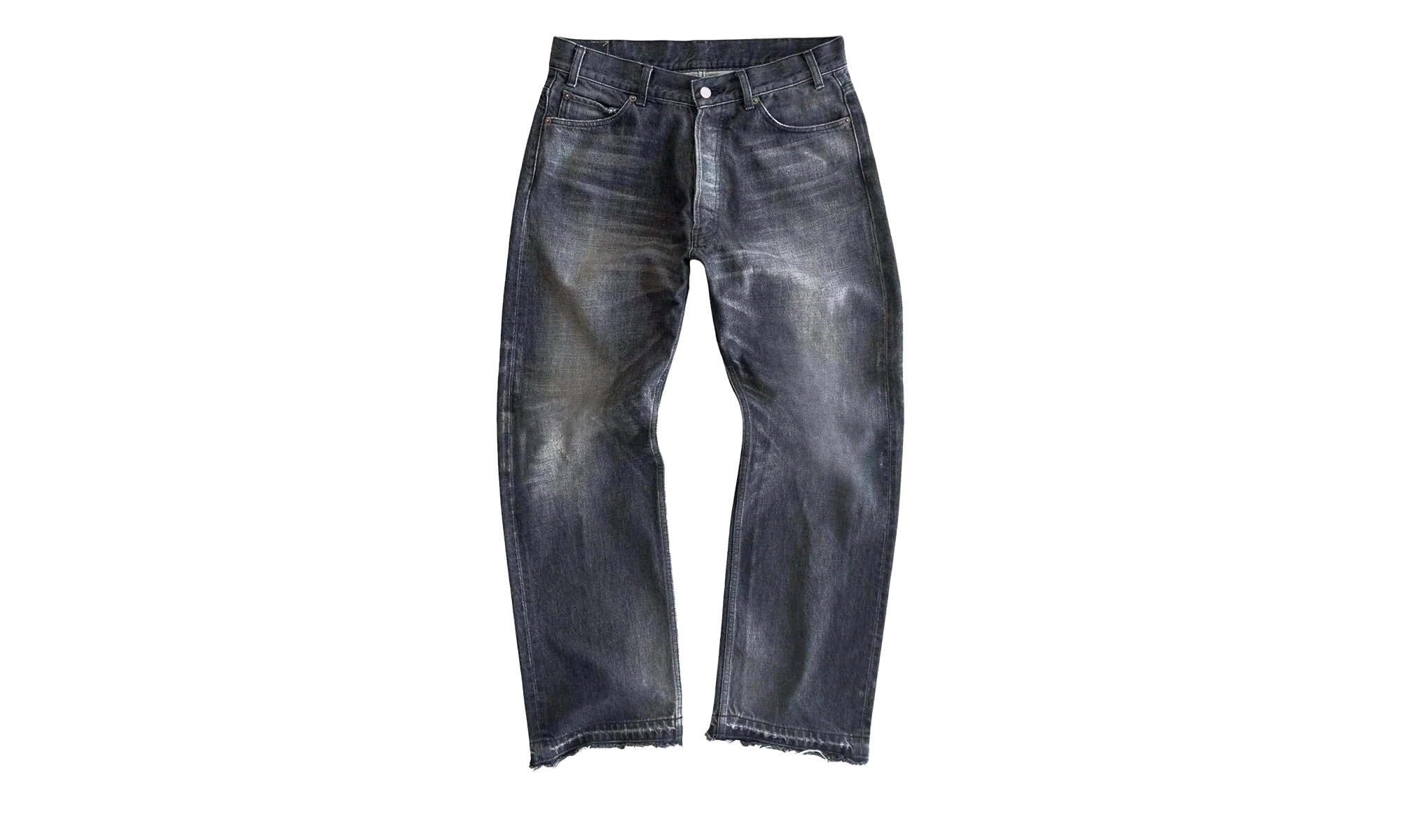 Vintage Baggy Denim Pants "Black" BS93