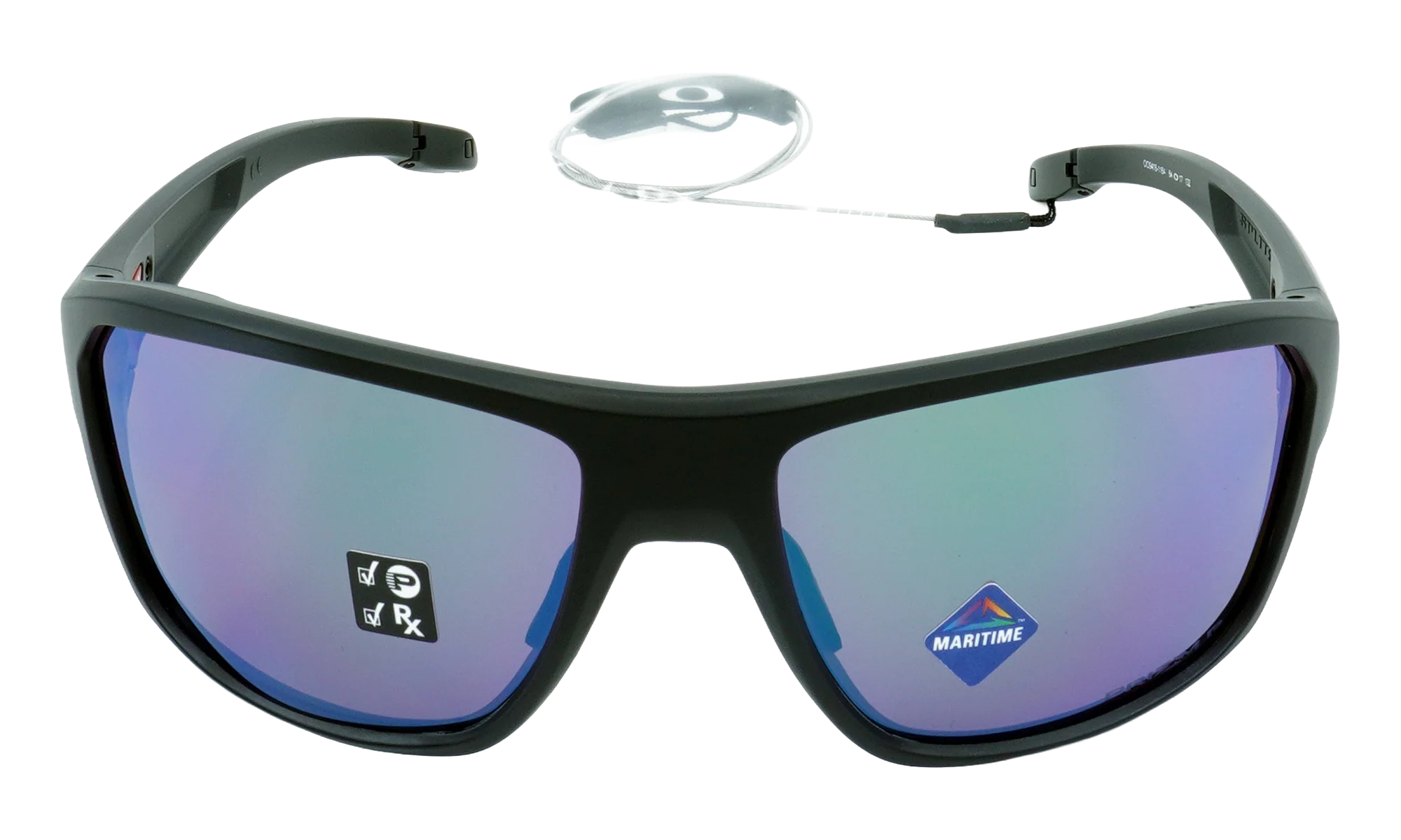 Split Shot Polarized Sunglasses "Matte Black / PRIZM Maritime Polarized" OO9416 11