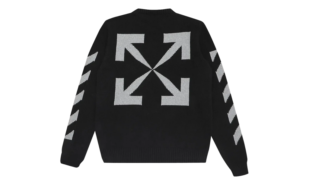 Arrow Knit Crewneck "Black" OMHE023R21KNI0011041