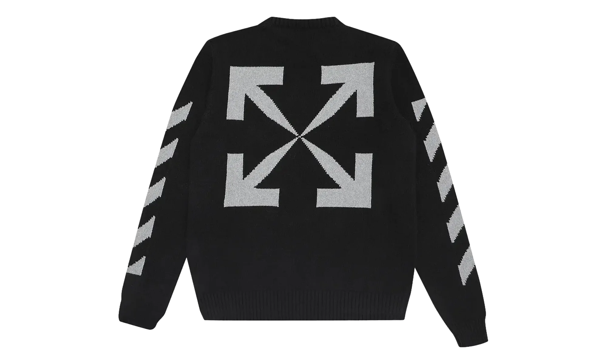 Arrow Knit Crewneck "Black" OMHE023R21KNI0011041