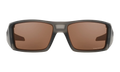 Heliostat Polarized Sunglasses "Matte Grey Smoke / PRIZM Tungsten Polarized" OO9231 04