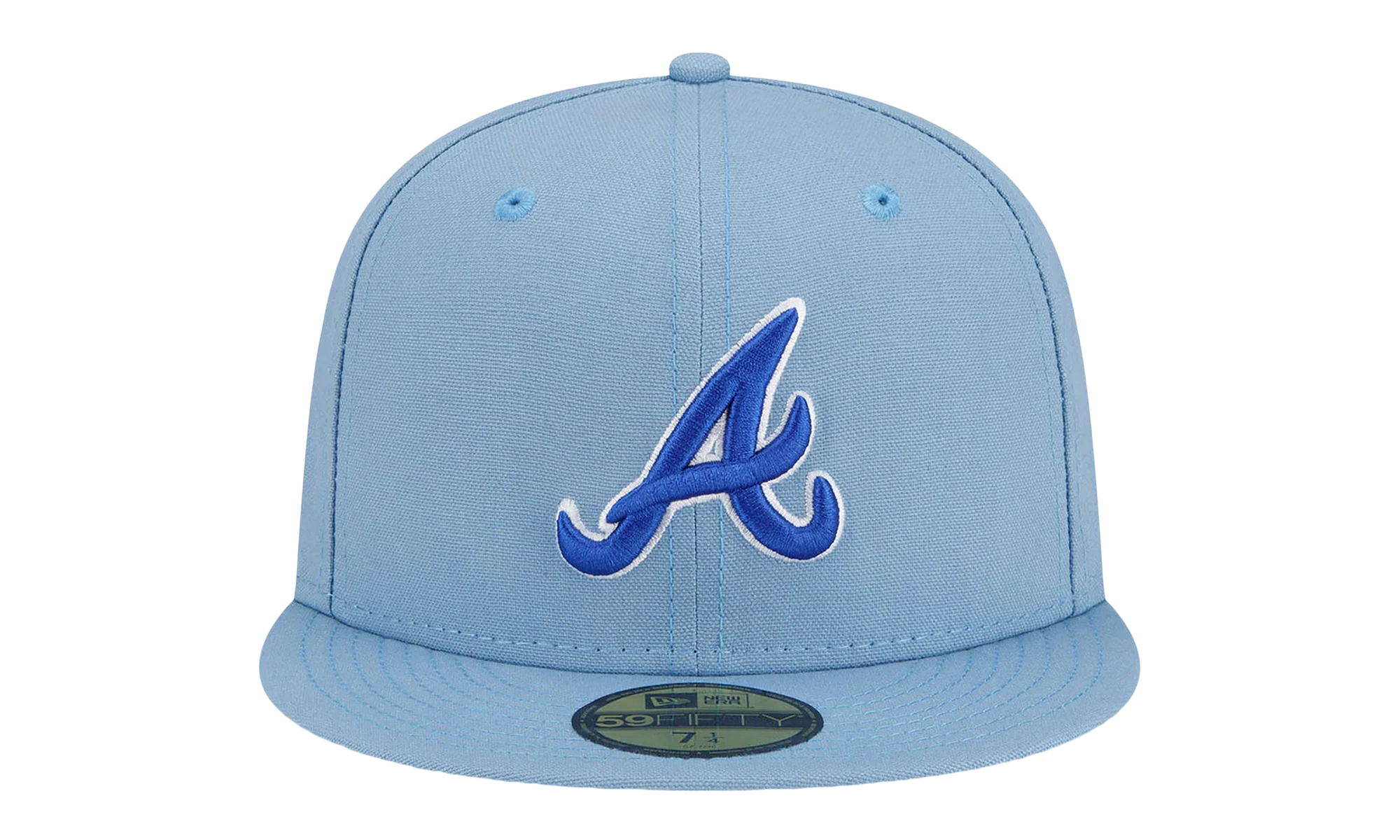 59FIFTY MLB ATLANTA BRAVES FITTED HAT "ERIC EMANUEL - Light Blue" EE433