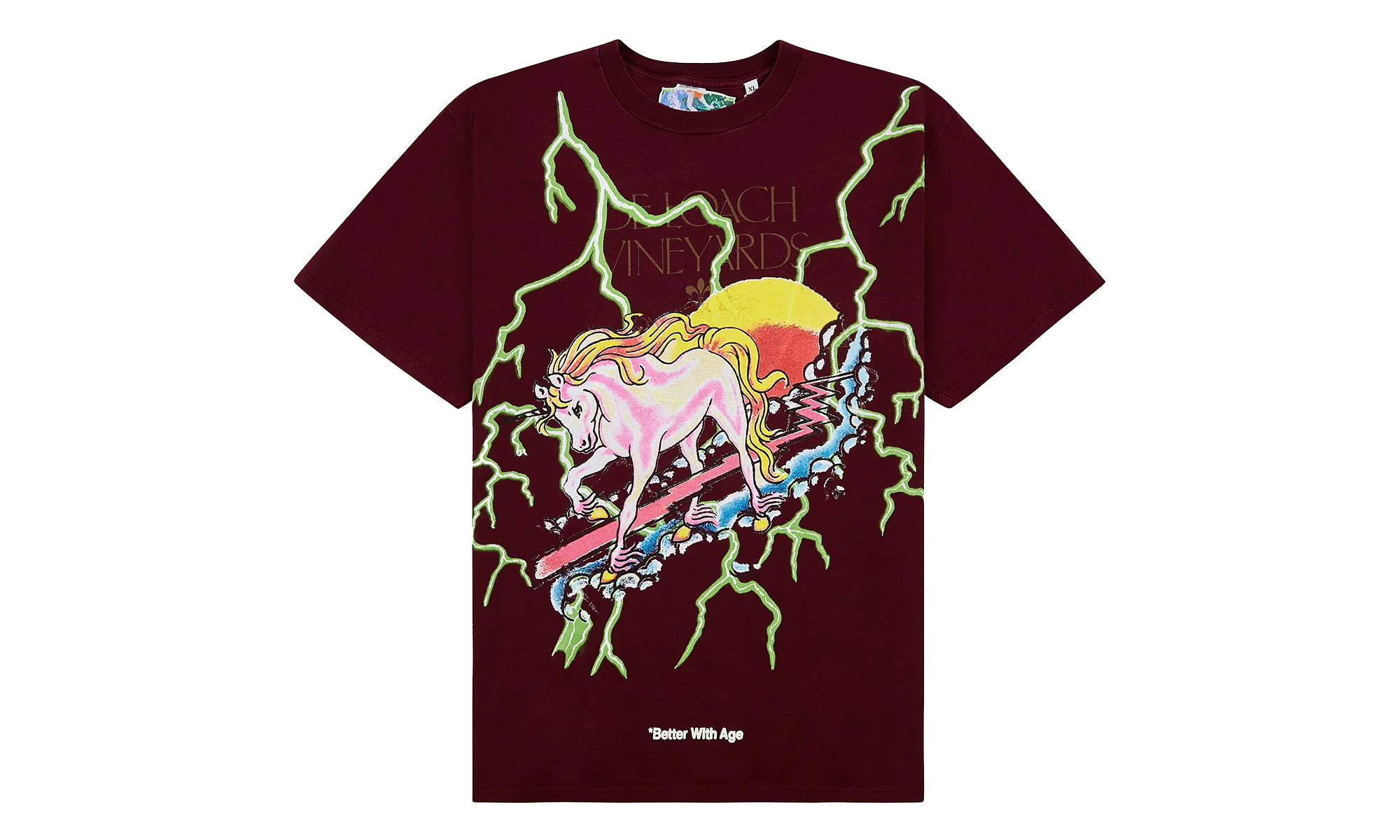 European Thunder Tee "Burgundy" BWA52