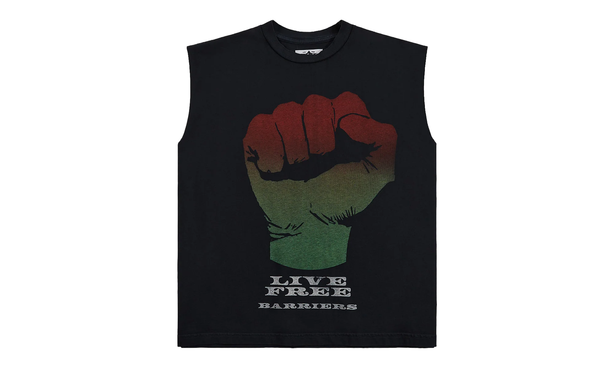 Fist Sleeveless Tee "Black" BAR31
