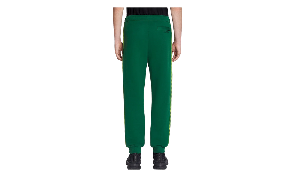 KNIT SIDE STRIPE TROUSERS "Green" RM TR0063 J212 P24 474