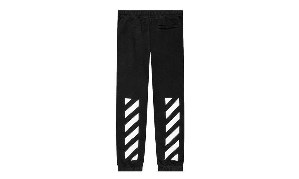 Helvetica Slim Sweatpants "Black" OMCH029C99FLE0021001