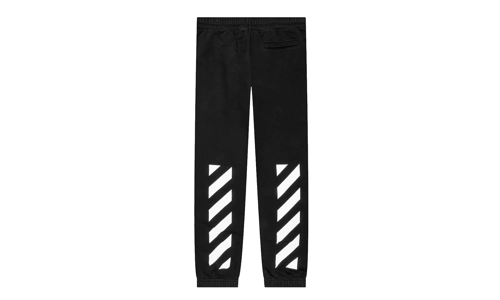 Helvetica Slim Sweatpants "Black" OMCH029C99FLE0021001
