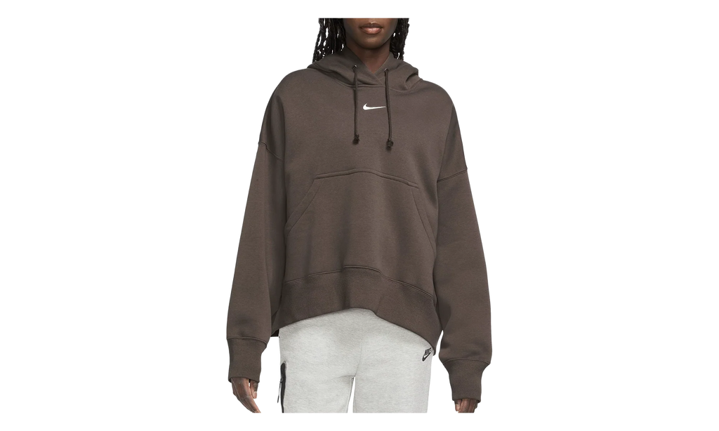 Sportswear Phoenix Fleece Over-oversized Pullover Hoodie WMNS "Baroque Brown / Sail" DQ5858 237
